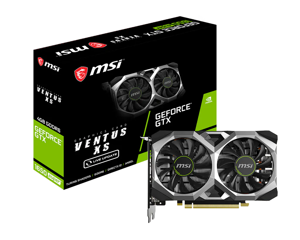 MSI GeForce GTX 1650 SUPER VENTUS XS